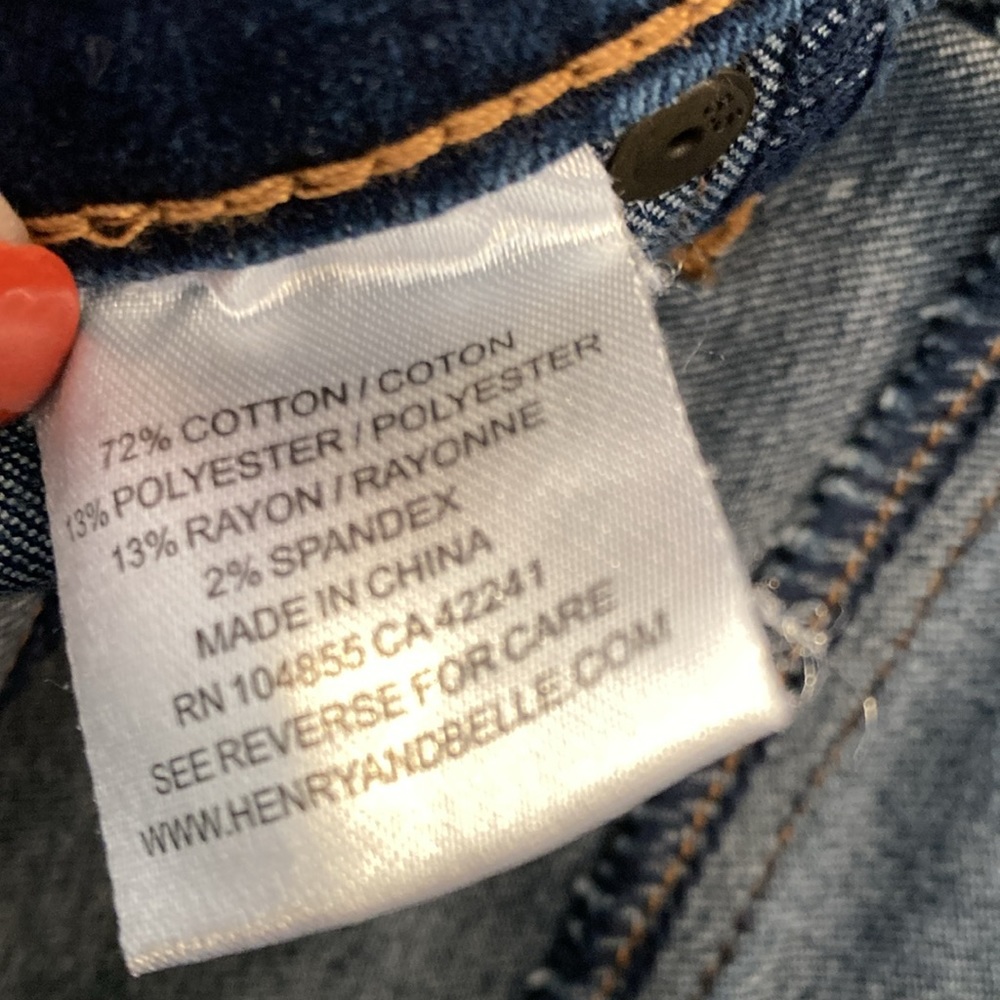 Henry & Belle Super Skinny‎ Ankle Jeans Size 28 - Picture 4 of 6